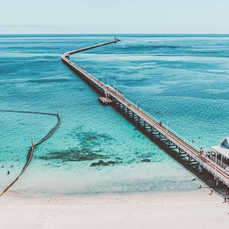 Free School Holiday Activities at Every Breeze Holiday Park, Busselton Jetty Walk