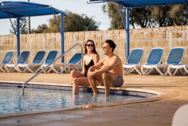 Enjoy the swimming pool at Breeze Holiday Parks - Busselton