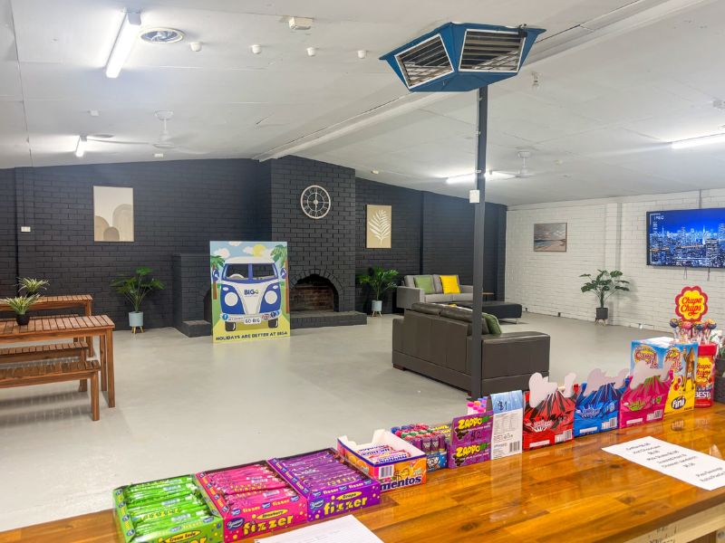 Kiosk at Breeze Holiday Parks - Eildon