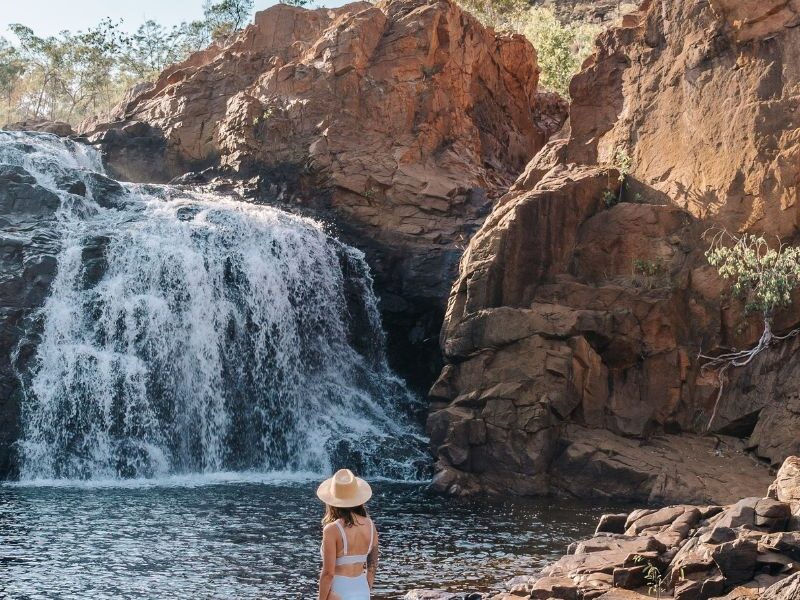 Chasing Waterfalls: Epic Natural Wonders Near Breeze, Edith Falls, Katherine, Northern Territory