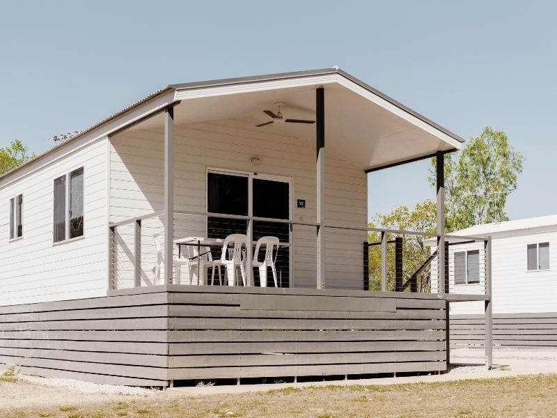 Exterior of Deluxe Two-Bedroom Cabin at BIG4 Breeze Holiday Parks - Katherine
