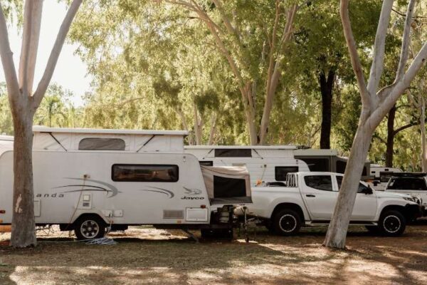 Breeze Holiday Parks - Katherine Powered Camping Site, Caravan Park, Jayco Caravan