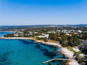 Views from the boat ramp at Old Dunsborough Beach