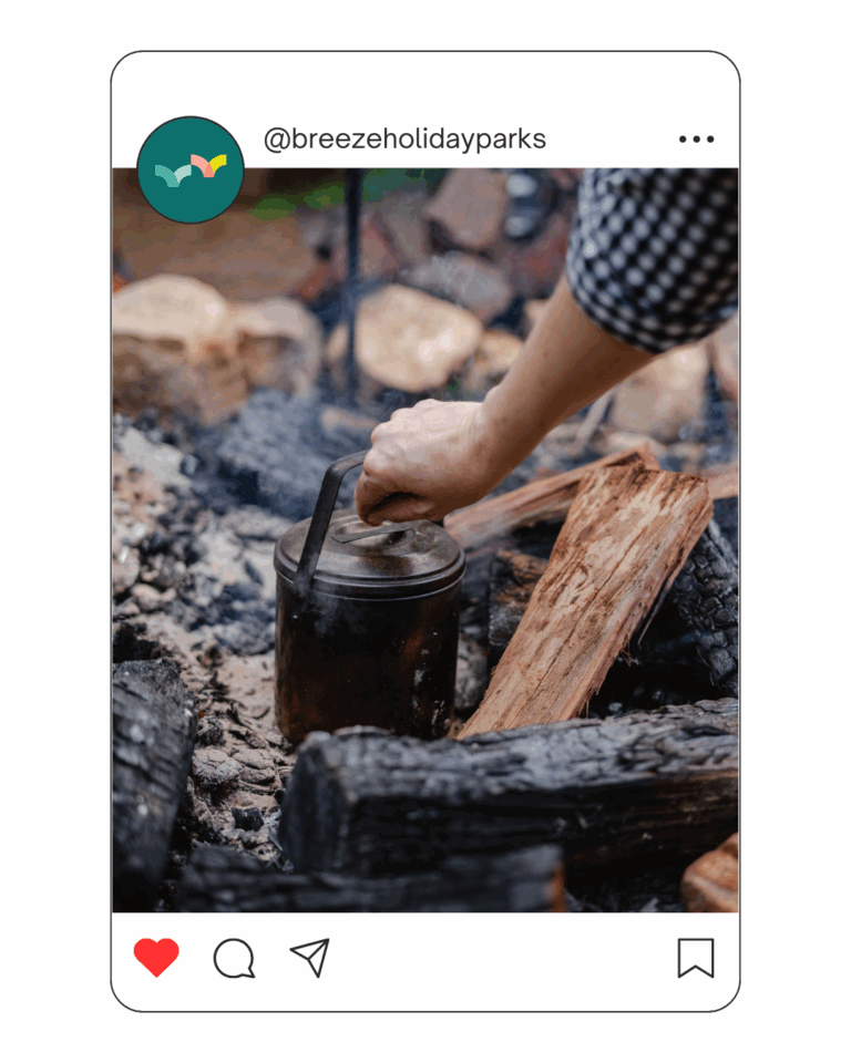 Campfire Cooking Breeze Holiday Parks