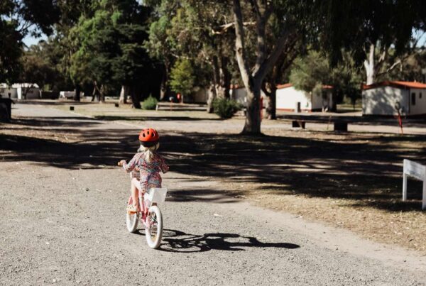 Summer Sorted: Activities You Won’t Want to Miss at Breeze. Child riding at bike at Breeze Holiday Parks - Grampians