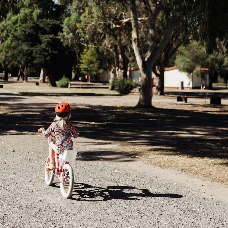 Summer Sorted: Activities You Won’t Want to Miss at Breeze. Child riding at bike at Breeze Holiday Parks - Grampians