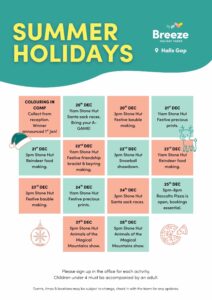 Breeze Halls Gap Christmas 2025