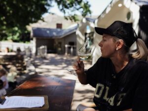 Wine tasting in Halls Gap