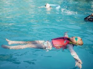 Free School Holiday Activities at Every Breeze Holiday Park, Enjoying the swimming pool at Breeze Katherine