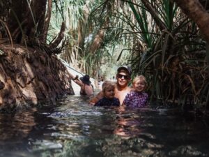 Katherine Hot Springs, great for families and kids