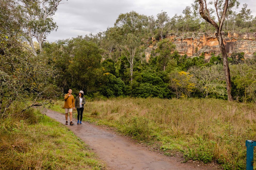 Hiking Cania Gorge National Park