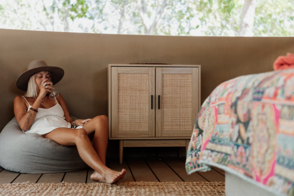 katherine-woman-relaxing-safari-tent